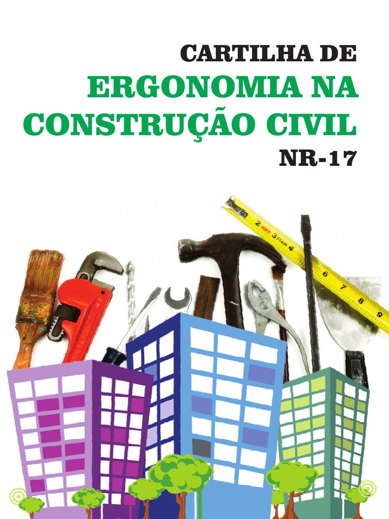 Cartilha De Ergonomia Na Constru o Civil NR 17 pdf Human Factors And 