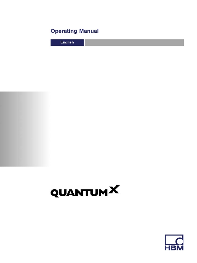 Manual QuantumX | PDF | Safety | Application Programming Interface