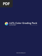 About - LUTs Color Grading Pack by IWLTBAP (Free)