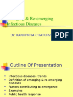 Emerging & Re-Emerging Infectious Diseases: Dr. Kanupriya Chaturvedi
