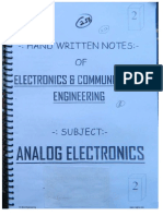 2.Analog Electronics