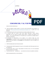 Concurso de Deletreo