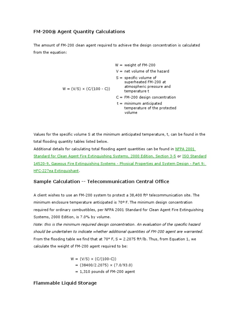 Calculo Para Fm 0 Volume Temperature