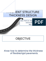 4 Pavement Structure Thickness Design