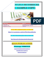 MS-04 July December 2016 Solved Assignment