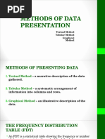 Understanding Tabular Data Presentation | PDF | Data | Information Science