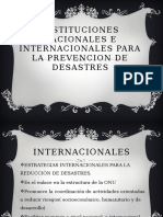 instituciones nacionales