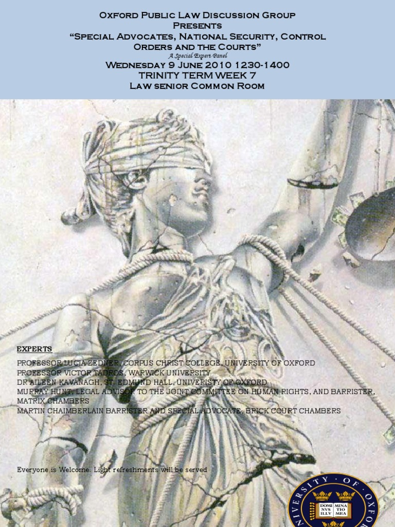 Control Orders Poster | PDF | Law
