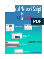 Social Network Script for Beginners