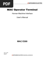 MAC E300 - User's Manual 65592-B (10.98)