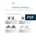 Aprendiendo A Multiplicar 3° Básico