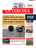 Diario La Tercera 13.09.2016