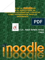 Aplicacion de La Plataforma Moodle en Educacion Alternativa