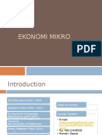 Ekonomi Mikro 1 - Permintaan, Penawaran Dan Ekuilibrium