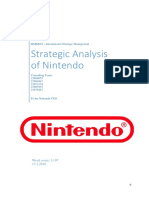 Strategic Analysis of Nintendo PDF