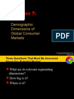 Chapter 5 - Demographic Dimensions of Global Consumer Markets