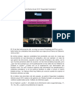 Análisis Del Informe Anual 2015-Seguridad Ciudadana