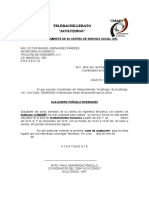 Carta de Aceptacion