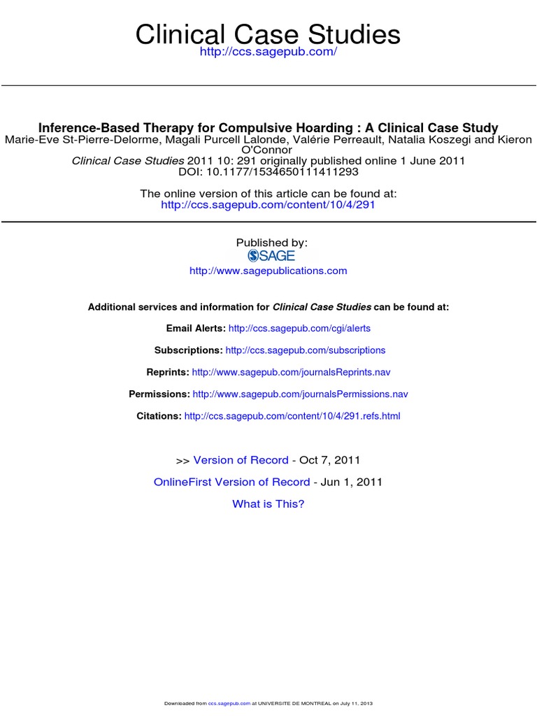 Case study hoarding disorder picture