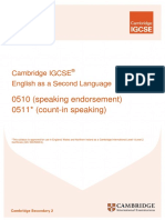 Cambridge Learner Guide For Igcse English As A Second Language
