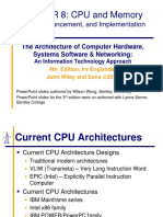 CHAPTER 8: CPU and Memory: Design, Enhancement, and Implementation