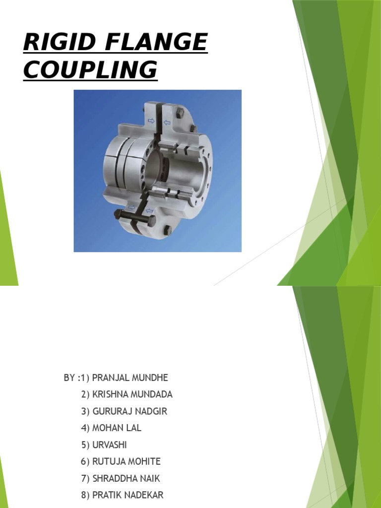 Rigid Flange Coupling1 Cast Iron Applied And Interdisciplinary