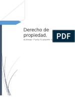 Derecho de Propiedad