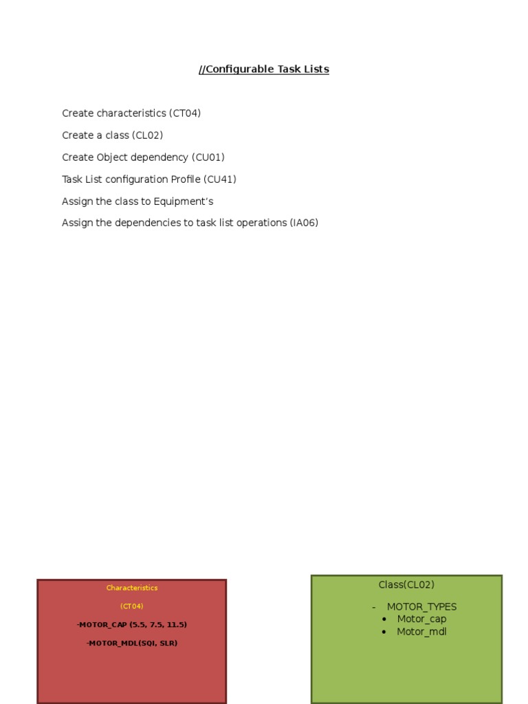 Configurable Task List | PDF | Science & Mathematics | Technology ...