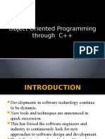 Object Oriented Programming through C++ Explained