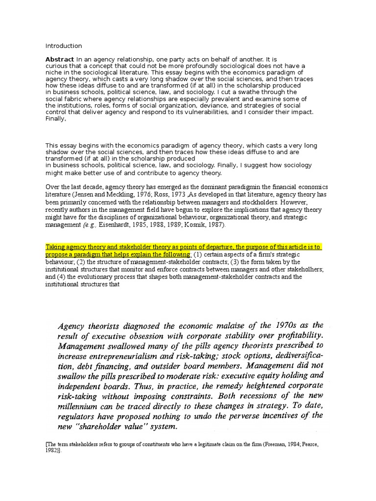 Organizational stakeholders definition picture