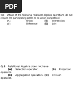 Database Management Quiz