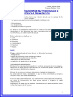 Recomendaciones Nutricionales e Hídricas en Natación