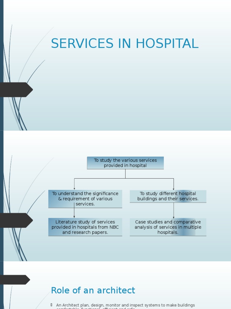 Hospital Services and Infrastructure Overview | PDF | Hospital | Air ...