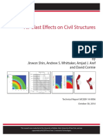 Air-blast Effects on Civil Structures