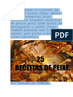 25 Receitas de Peixes