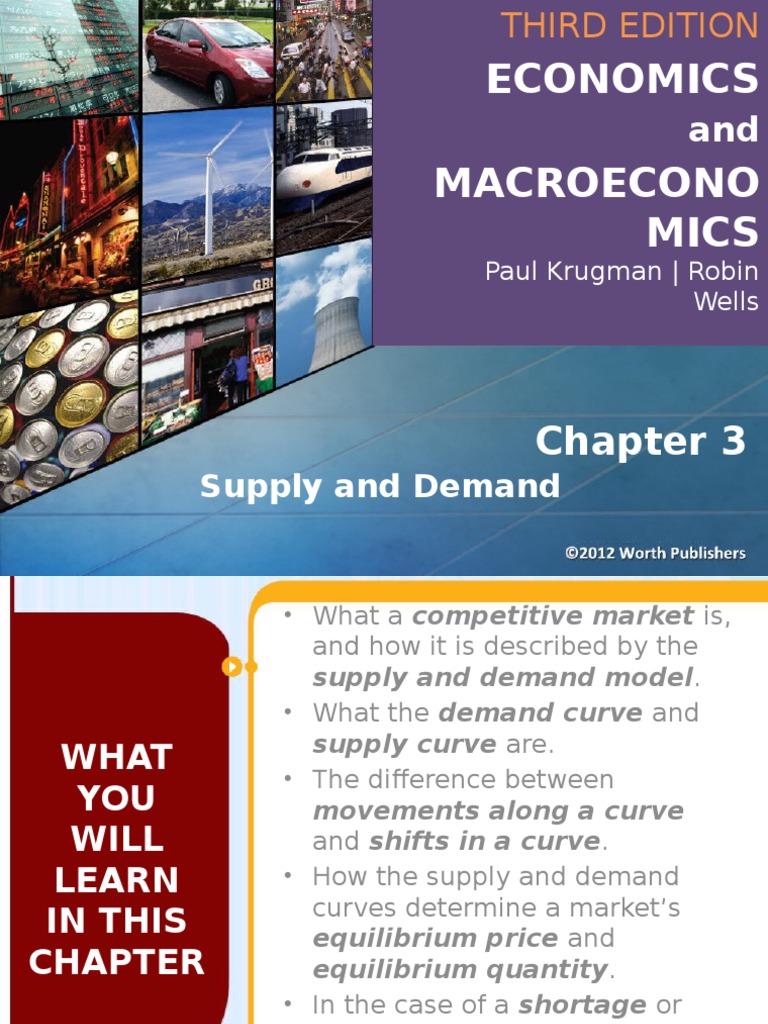Economics Macroecono Mics Supply And Demand Pdf Supply And Demand