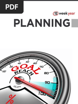 12 Week Year Planning