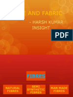 Fibre and Fabric: - Harsh Kumar Insight