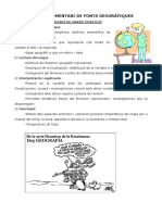 Pautes Per Al Comentari de Fonts Geogràfiques