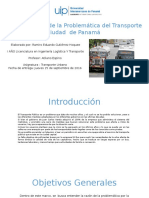 Problematica Del Transporte Ramiro Gutierrez