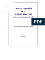 La Nueva Regulacion de La Nulidad Procesal