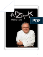 Arzak - Recetas