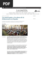 Los Marroquíes, A La Cabeza de La Delincuencia en España _ La Gaceta