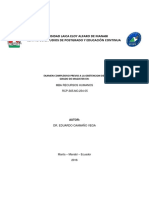 Trabajo Escrito para El Examen Complexivoactualizado Al 11 de Julio PDF