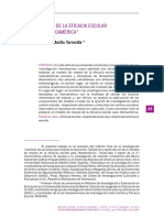 Mejora de La Eficacia Escolar en Iberoamerica