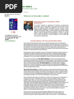 Welcome To Bronnikov Method