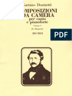Donizetti - Composizioni Da Camera Vol. 1