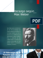Liderazgo Según Max Weber