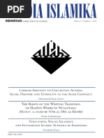 Download The Roots of the Writing Tradition of adth Works in Nusantara Hidyt Al-abb by Nr Al-Dn Al-Rnr by Oman Fathurahman SN323935325 doc pdf