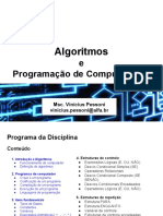 AULA 11 12 Algoritmos Programação Computadores